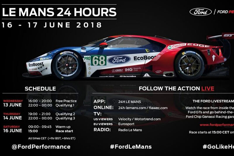 Der neue Ford GT ist bereit für die größte Herausforderung bei den 24 Stunden von Le Mans