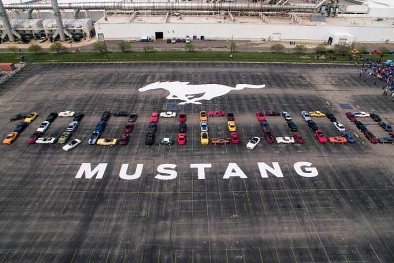 Ford feiert Produktion des 10-millionsten Ford Mustang