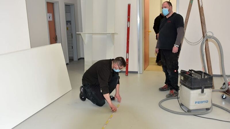 Neues Corona-Testzentrum bei den Ford-Werken