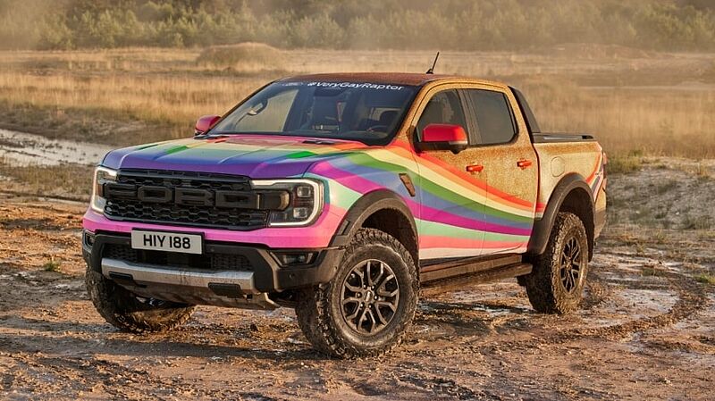 Ford zeigt Verbundenheit mit LGBTQ+ Community und wird mit dem „Very Gay Raptor“ in Goodwood vertreten sein